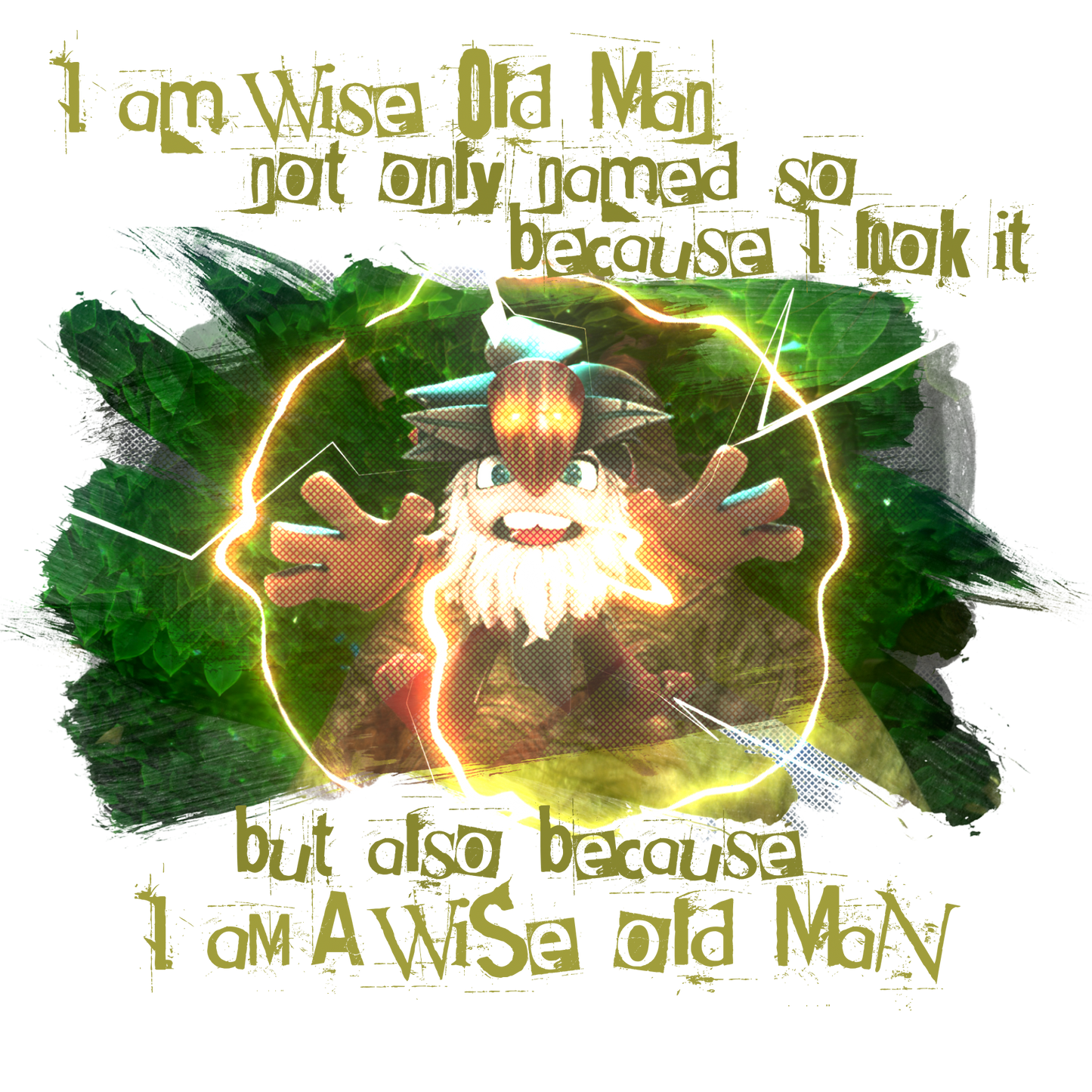 Youth Graphic Tee - WISE OLD MAN